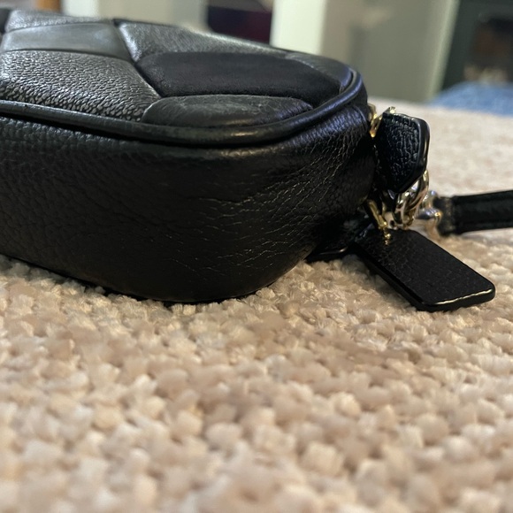Coach Quilted Black Crossbody Bag - Picture 5 of 13